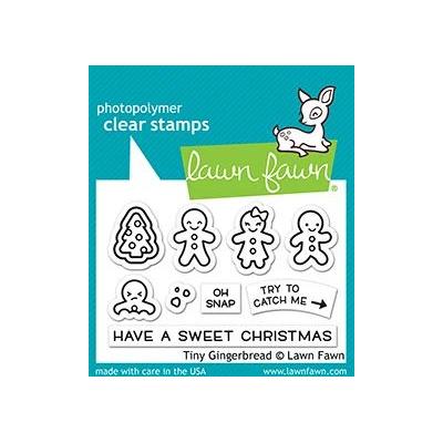 Lawn Fawn Clear Stamps - Tiny Gingerbread